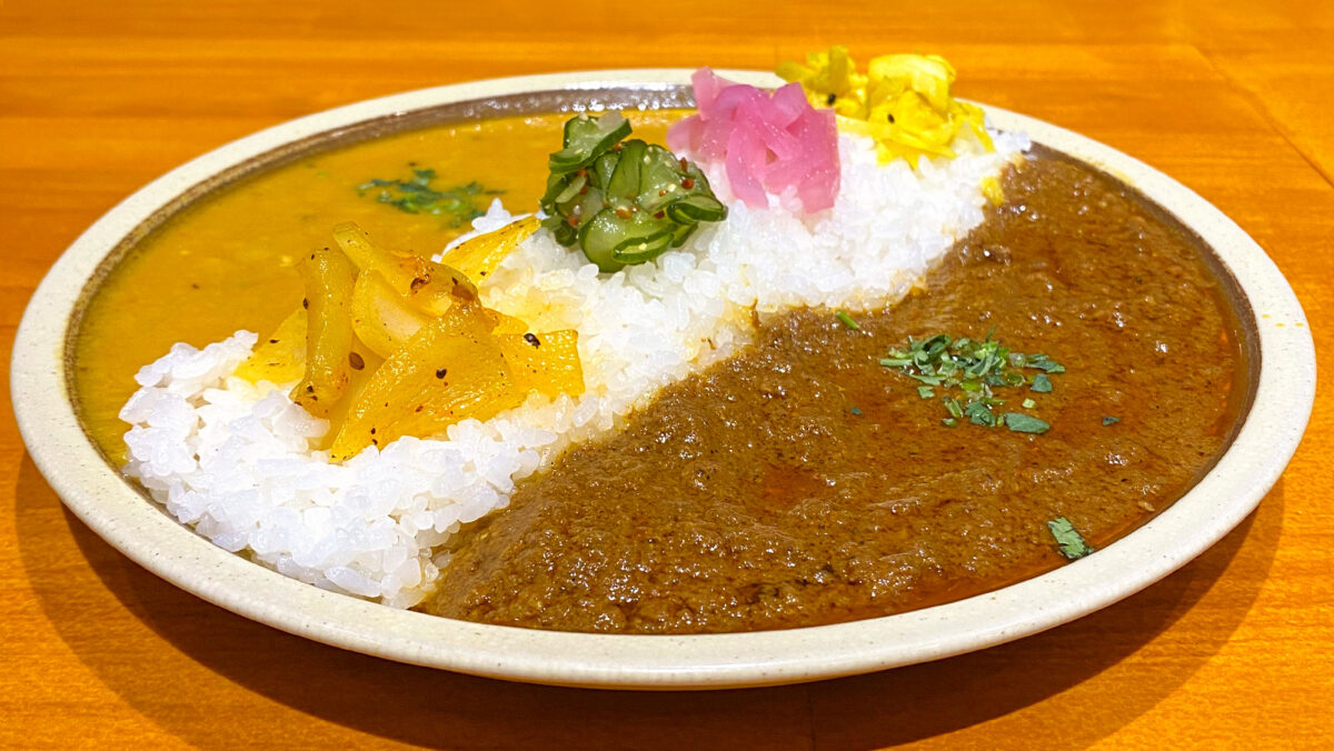 房総産ジビエカレー×ダルカレー 2種あいがけ