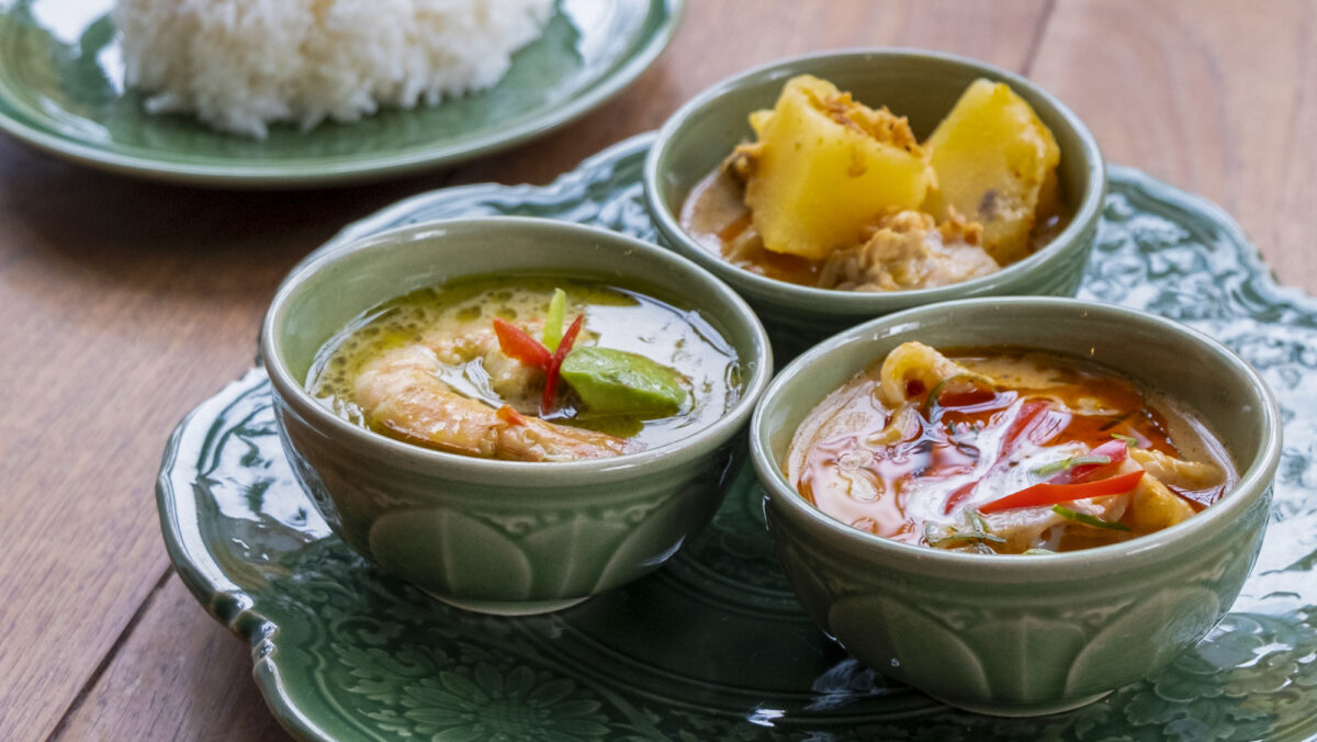 タイカレー3種食べ比べプレート